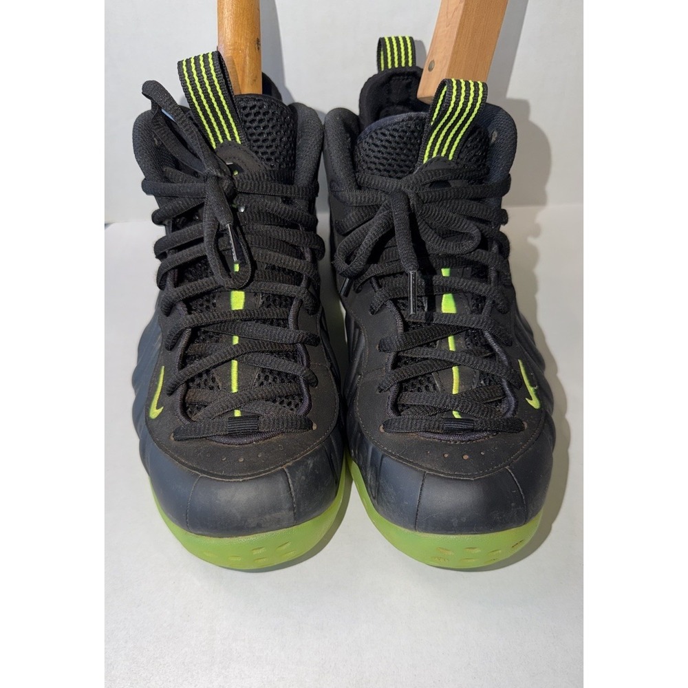 Nike Air Foamposite One Black Volt HF2902-001 Used - No Box- Size 8